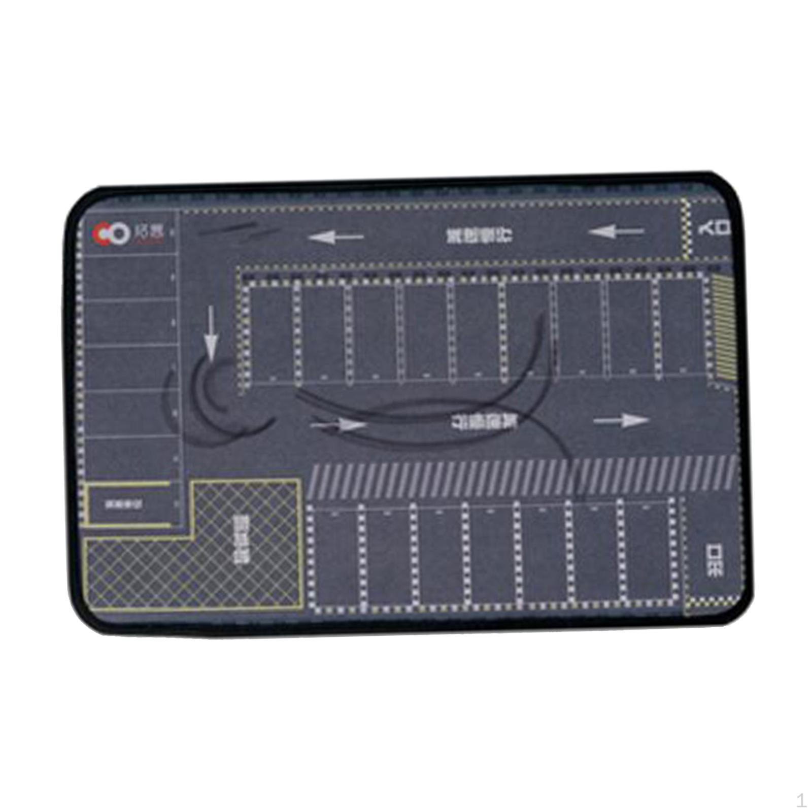 

1/6 литой под давлением коврик для мыши в гараже автомобиля, коврик для сцены, не для макета сцены автомобиля Round Corner Mat