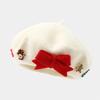 LDSLYJR Autumn Winter Cotton Cartoon Warm Beret Painter Hat Octagonal Hat Women and Girl 02