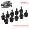 10 Stück Hintere Rücklichtlampe Reparatur Befestigungs Zierclips Kunststoff Für Autozubehör A0008208164 2E0945230