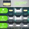 248 LED Outdoor Solar Power Lights Motion Sensor 3 Modes Waterproof Security Flood Lights for Pathway Garden Garage Lamp