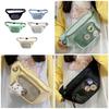 Chic Yellow Itabag With Transparent Pin Display Bags Fashion Crossbody Purse Waist Bag Chest Purses For Anime Fans  Yellow
