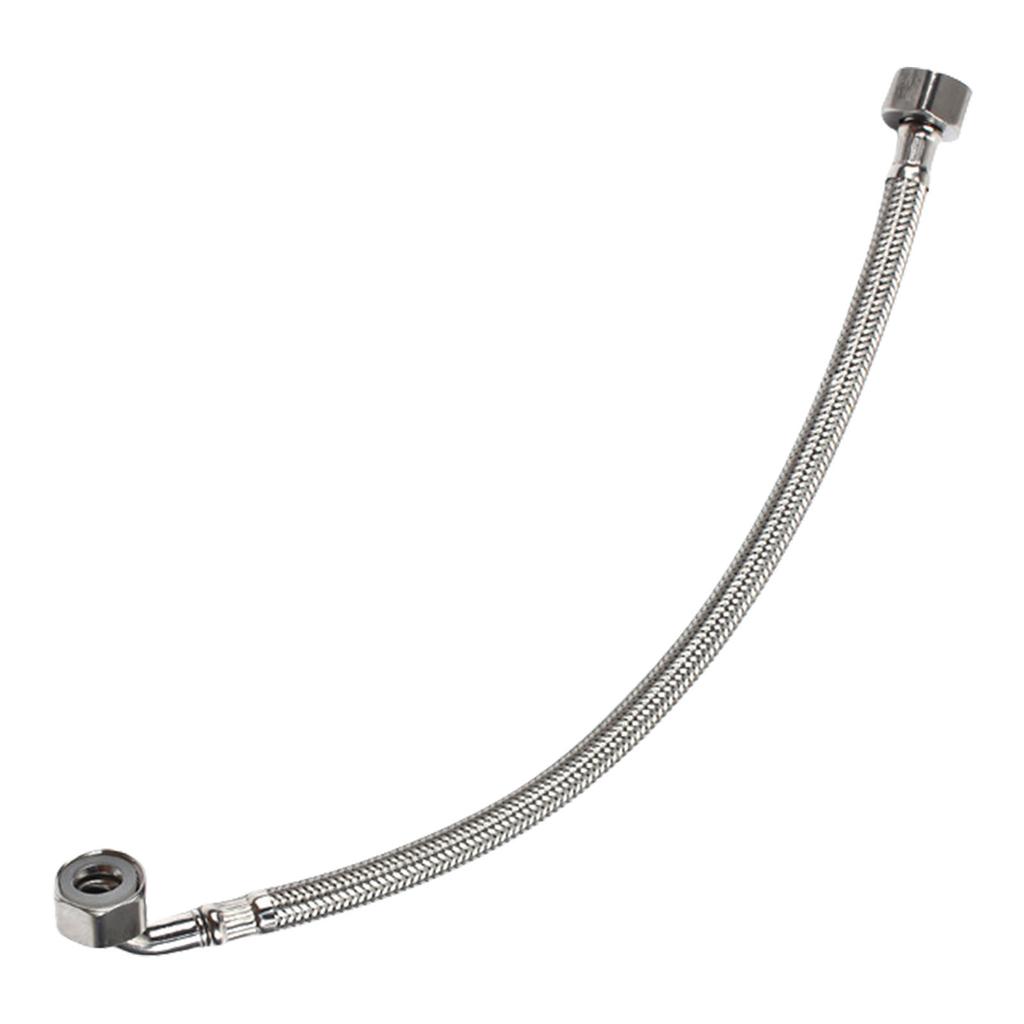 304 Steel Flexible Water Pipe 1/2inch Elbow Fittings For Hot/Cold Water Systems Bathroom Kitchen Installations