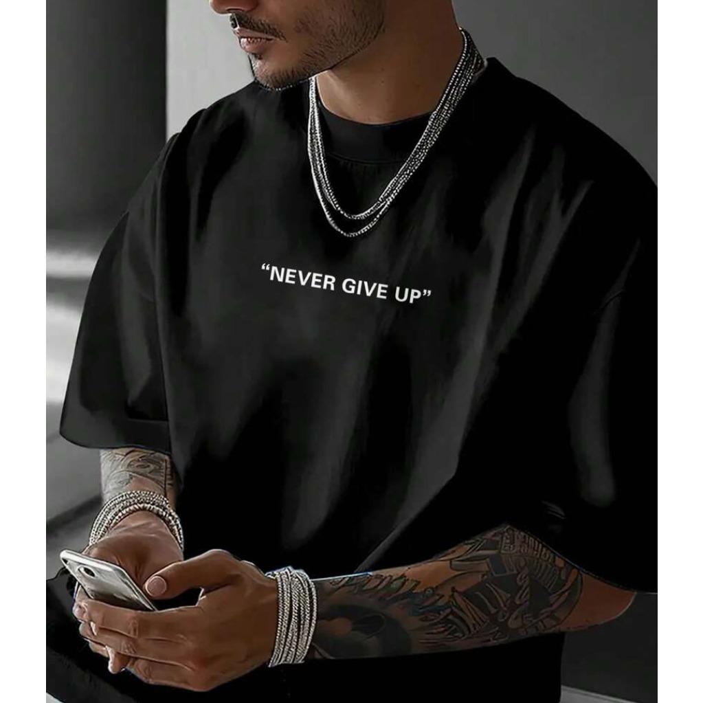 Unisexs Letter Tshirt And Cartoon Pattern Round Neck Short Sleeved Casual Tshirt