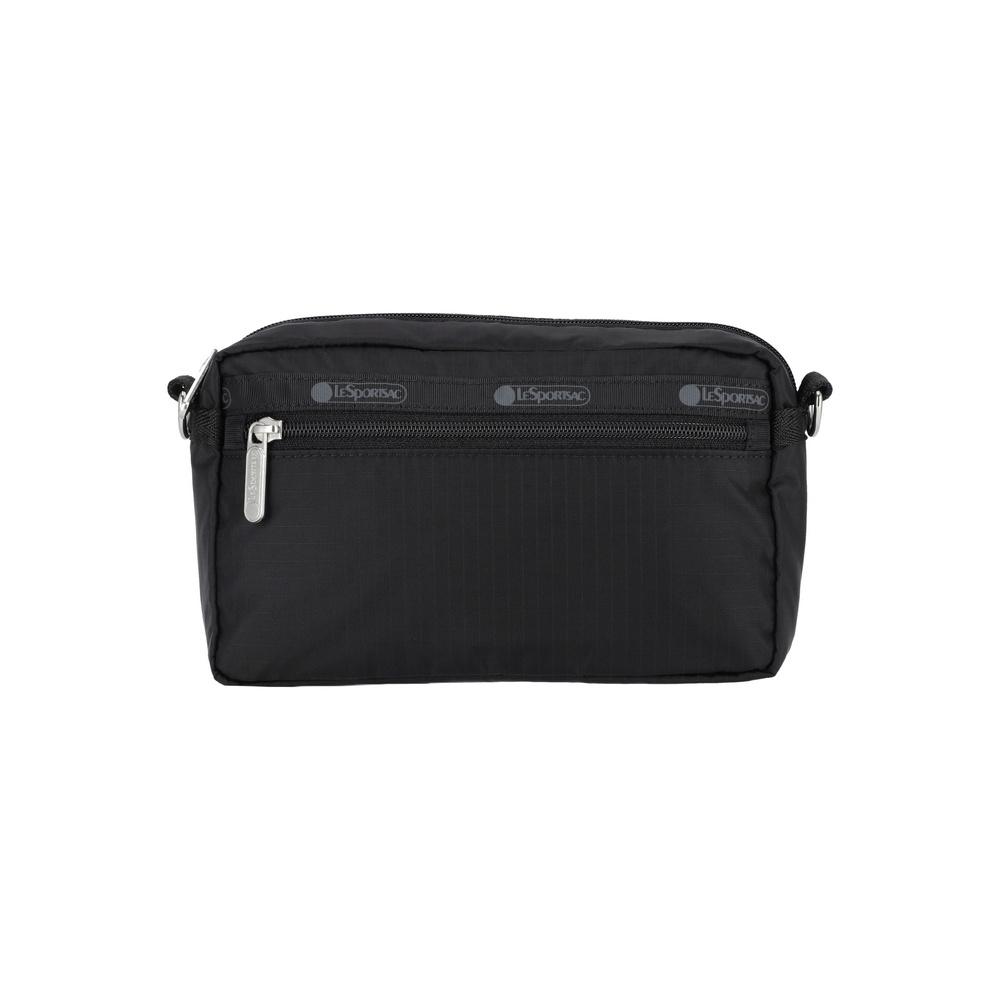 Lesportsac Recycled Black E/W Phone Crossbody [1596.R086]