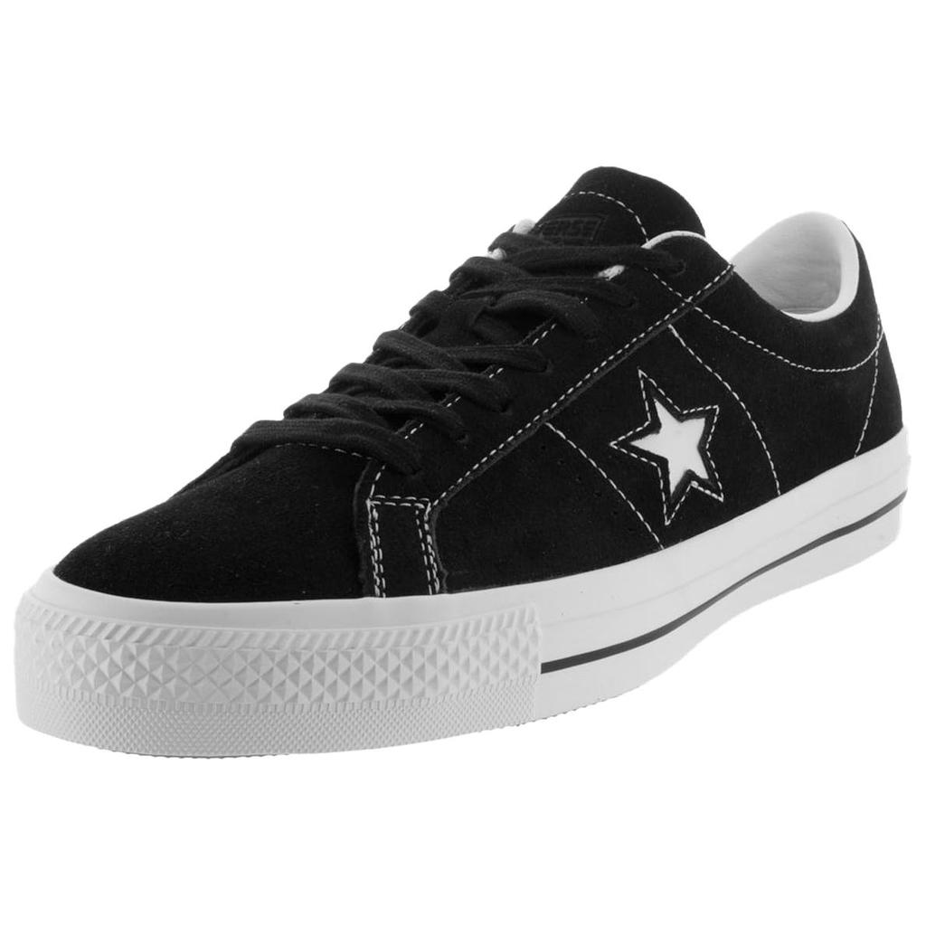 Converse One Star Skate Low Black Men Sneakers White 149908C