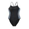 European & American Backless Ruched High-Waist One-Piece Swimsuit for Women - 2023 New Fashion Conservative Style