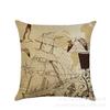 Sailing Marine Element Polyester Pillowcase Sofa Cushion Waist Pillowcase Home