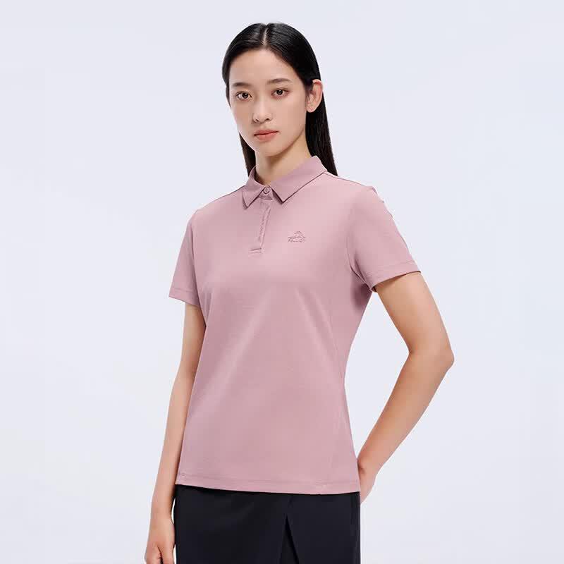 Pelliot Women s Quick-Dry Short-Sleeve Polo Shirt S