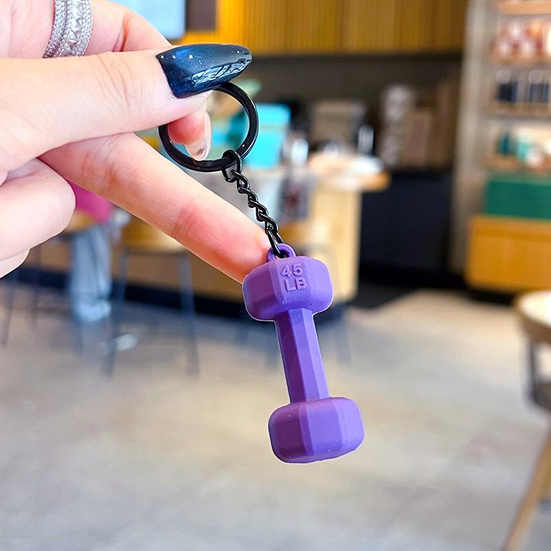 Portachiavi Manubrio Portachiavi Manubrio in Silicone Regali per Palestra Per Amanti della Palestra Regalo per Personal Trainer Ciondolo per Zaino Chiave Auto