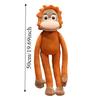Long Arm Large Plush Monkey Doll Stuffed Doll Orangutan Plush Doll Long Arm Gorilla Doll  Baby Toys