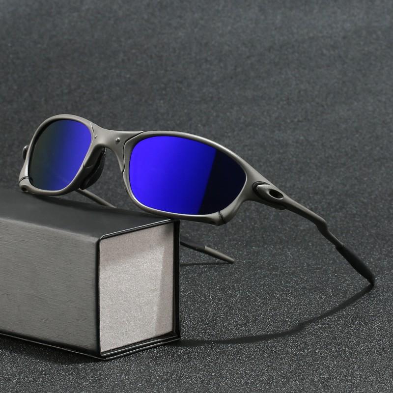 Unisex Oval Full Frame Polarized Sunglasses Outdoor Cycling Fishing Sports