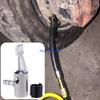 31GJ Lock On Metal Air Chuck Mini Air Compressor Portable Tire Inflator Tire Chuck