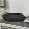 Large Capacity Unisex Crossbody & Waist Bag - Japanese Style, Solid Color, Trendy Hong Kong Street Design