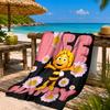 Bee Adventure Maya Beach Towel Microfiber Beach Towel, Lightweight and Quick-Dry, for Summer Travel, Swimming Pool Fan Birthday Gift