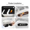 Car Glasses Case Storage Box Auto Accessories Sun Visor Holder For Alfa Romeo 159 Giulietta Giulia 147 Mito 156 159 166 GT