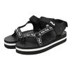 FILA Tomia Tapey Tape Sandals One Strap Sandals Unisex Black 1SM00738_001