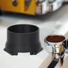 Anti Flying Powder Coffee Handle Powder Ring Black Portafilter Ring Coffee Dosing Funnel  Barista