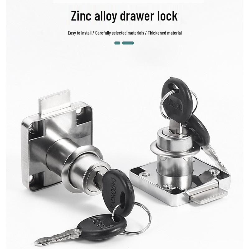 Zinc Alloy Cabinet & Drawer Cam Lock for Double Doors
