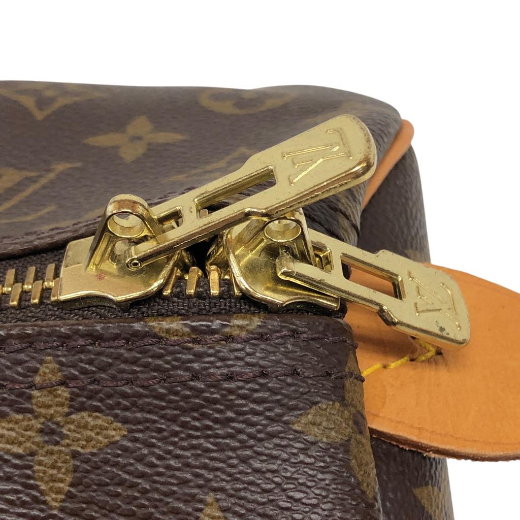 Used Louis Vuitton Monogram Keepall 60 M41422 Boston Bag Canvas Brown Authentic 13130