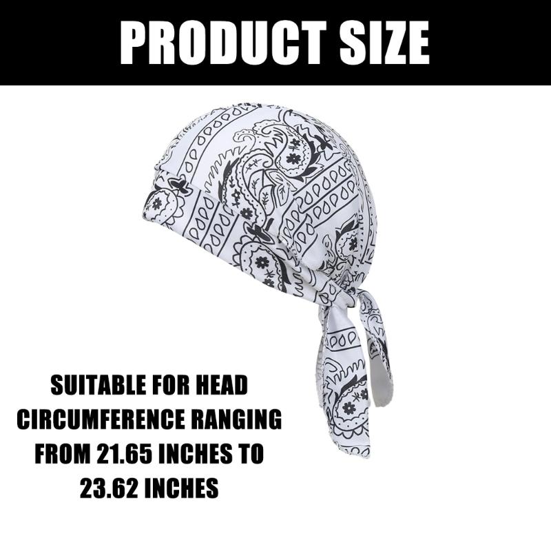 Chemo Turban Durag for Women Multicolored Head Wrap Comfortable and Fashionable Headscarf Beanies Hat