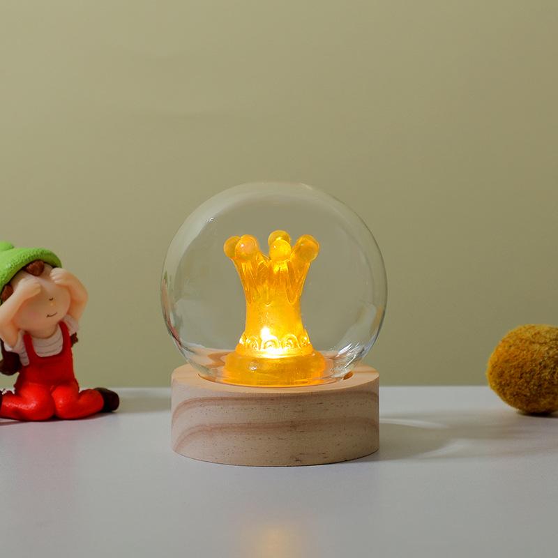 Creative Children's USB Light Bulb Night Light - Fun Bedroom Desk Ornament & Birthday Gift