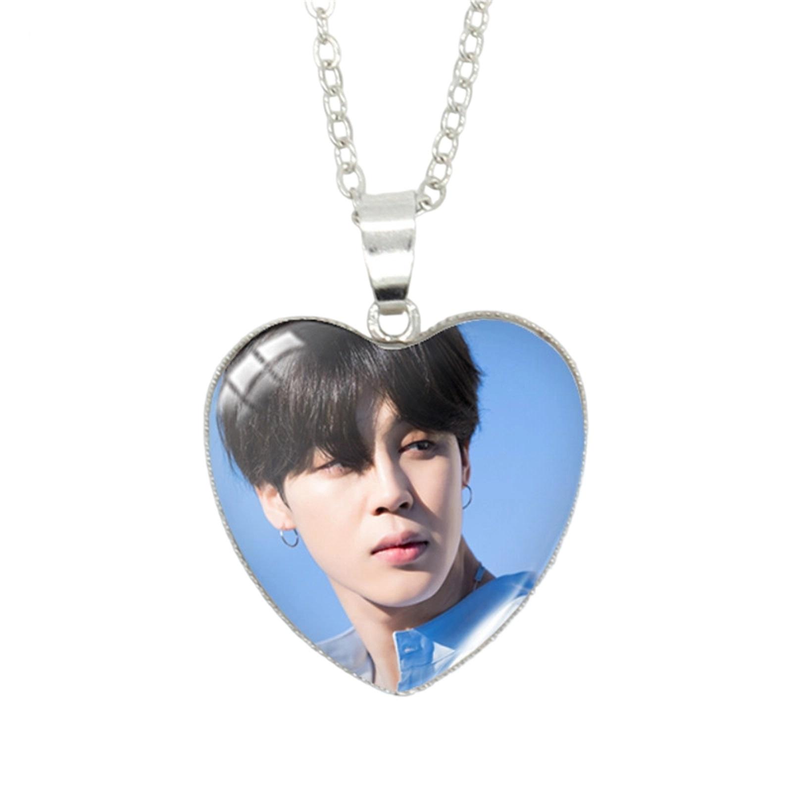Heart Shaped Time  Necklace For  Men s Team, Collective Personal Star Pendant