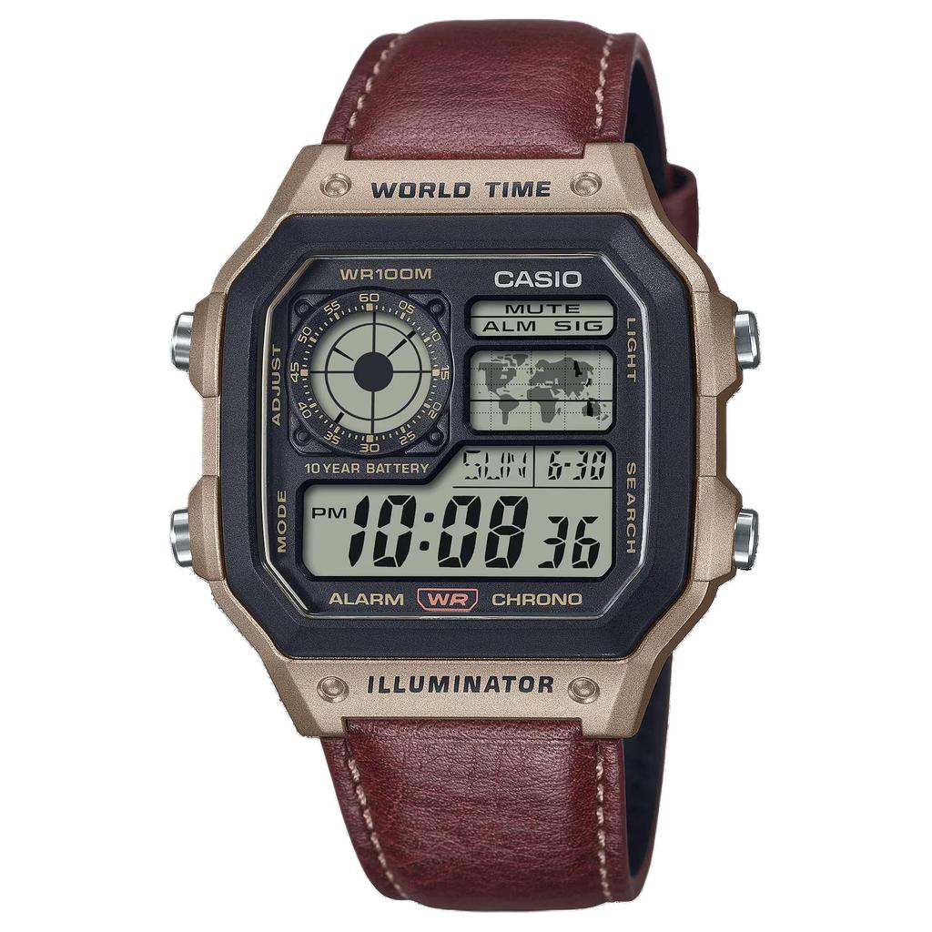 CASIO Men Standard Series Gray Watch AE-1200WHL-5AV AE-1200WHL-5AV