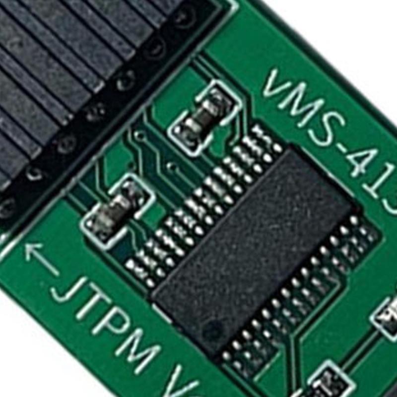 Professionelles 14-Pin-Modul TPM2.0 Sicherheitsmodul Trusted Platform Computer-Adapter für 590 B560 H510 Z490 B460 H410