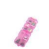 Transparent Double-Layer 8-Compartment Portable Pill Organizer