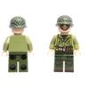Militärische Soldaten des 2. Weltkriegs, Minifiguren, verschiedene Länder, Bausteinziegel, Weihnachts- und Geburtstagsgeschenk für Jungen und Kinder