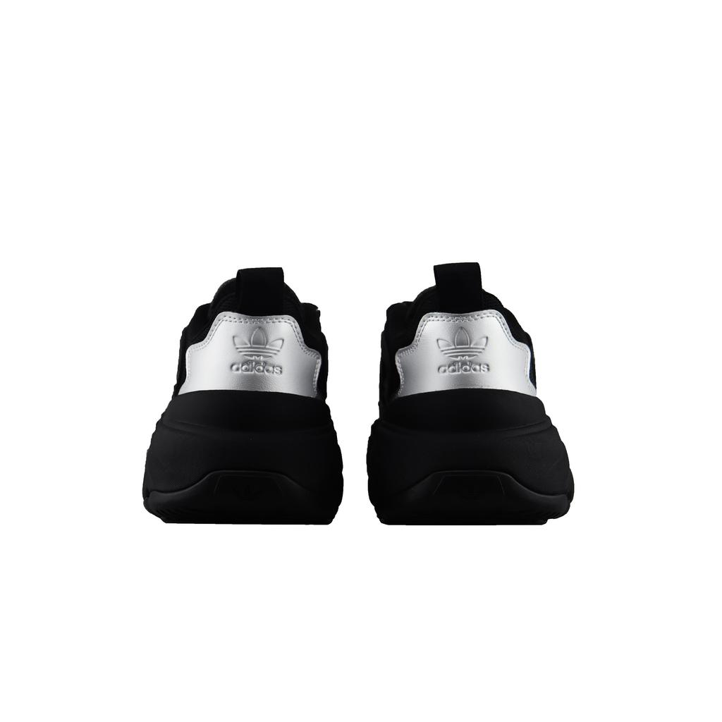 Adidas Originals OZGAIA Slip Resistant Abrasion Resistant Low top Casual Shoes Women's Black Silver IG6045(Team129-)
