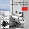 Aluminum Alloy Window Security Lock Fixed Buckle Child Safety Protection Lock  Sliding Door