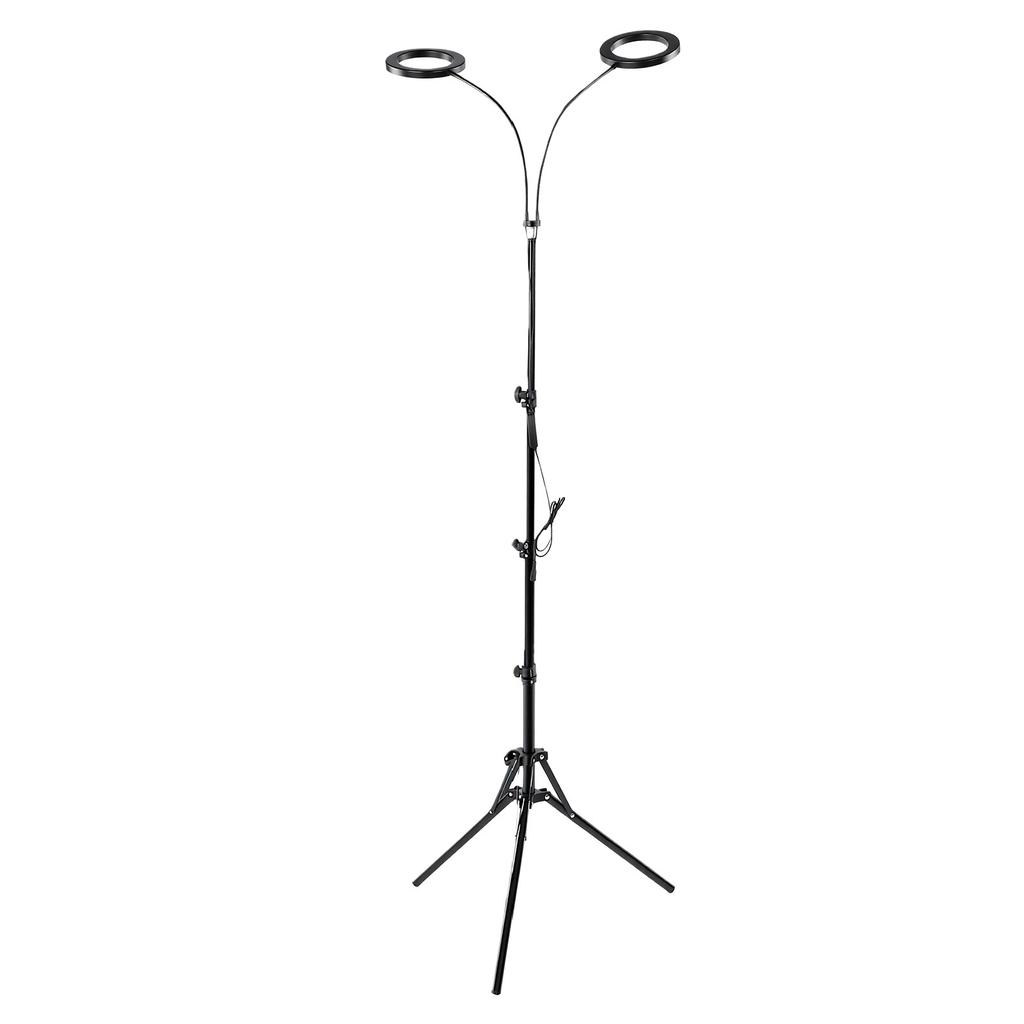 Indoor Plant Growing Light Telescopic Tripod Stand LED Plant Light with 3 Timing Modes 6 Brightness Levels for Indoor Plant