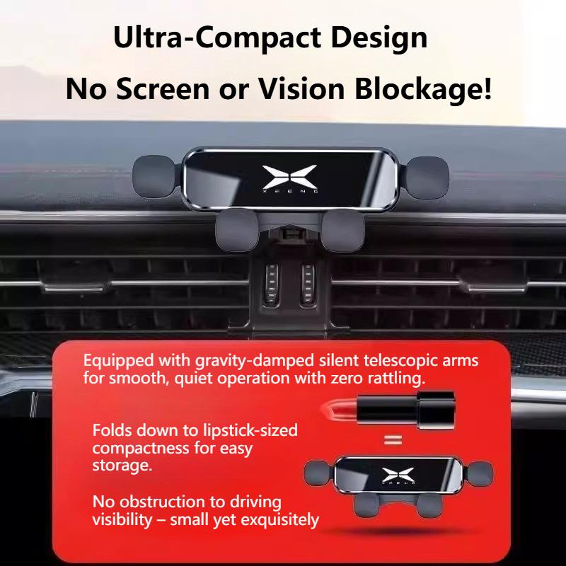 For Xpeng Xiaopeng P7 P7i P5 G3 Car Phone Holder Vehicle Mounted Interior Modification Decoration