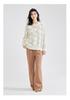 [Thick 100% Wool] Autumn/Winter Round Neck Long Sleeve Solid Color Triangle Love Women's Hoodie Wool Sweater