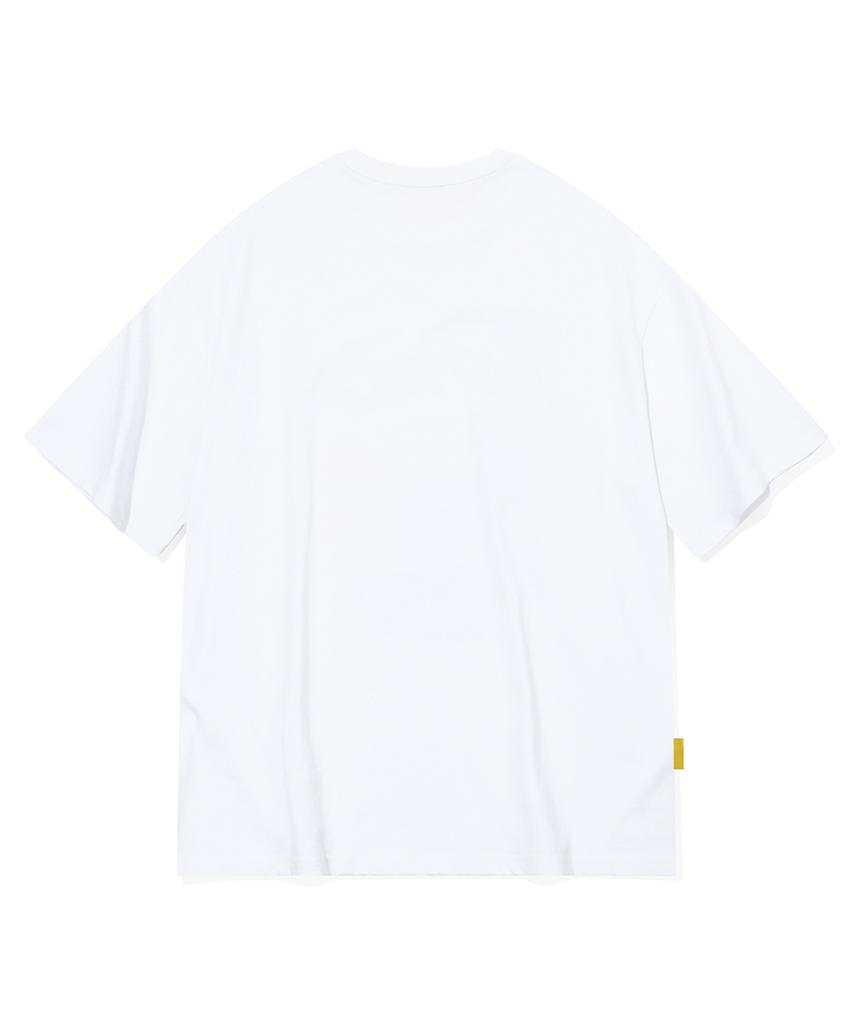 MAINBOOTH Neo Space T-Shirt(White)