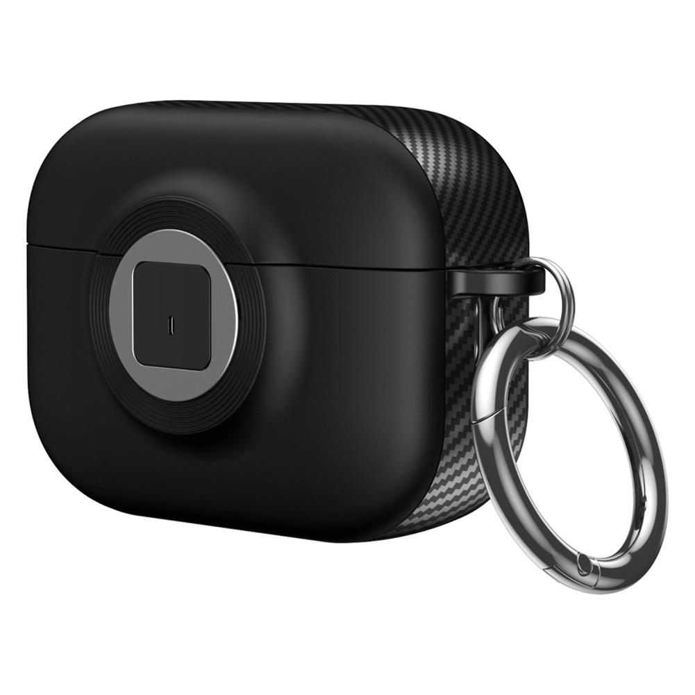 For Airpods Pro3 Case With Secure Lock Cover Camera Shape For AirPods Pro 3 Cases TPU PC Headphone Sheath With Keychain