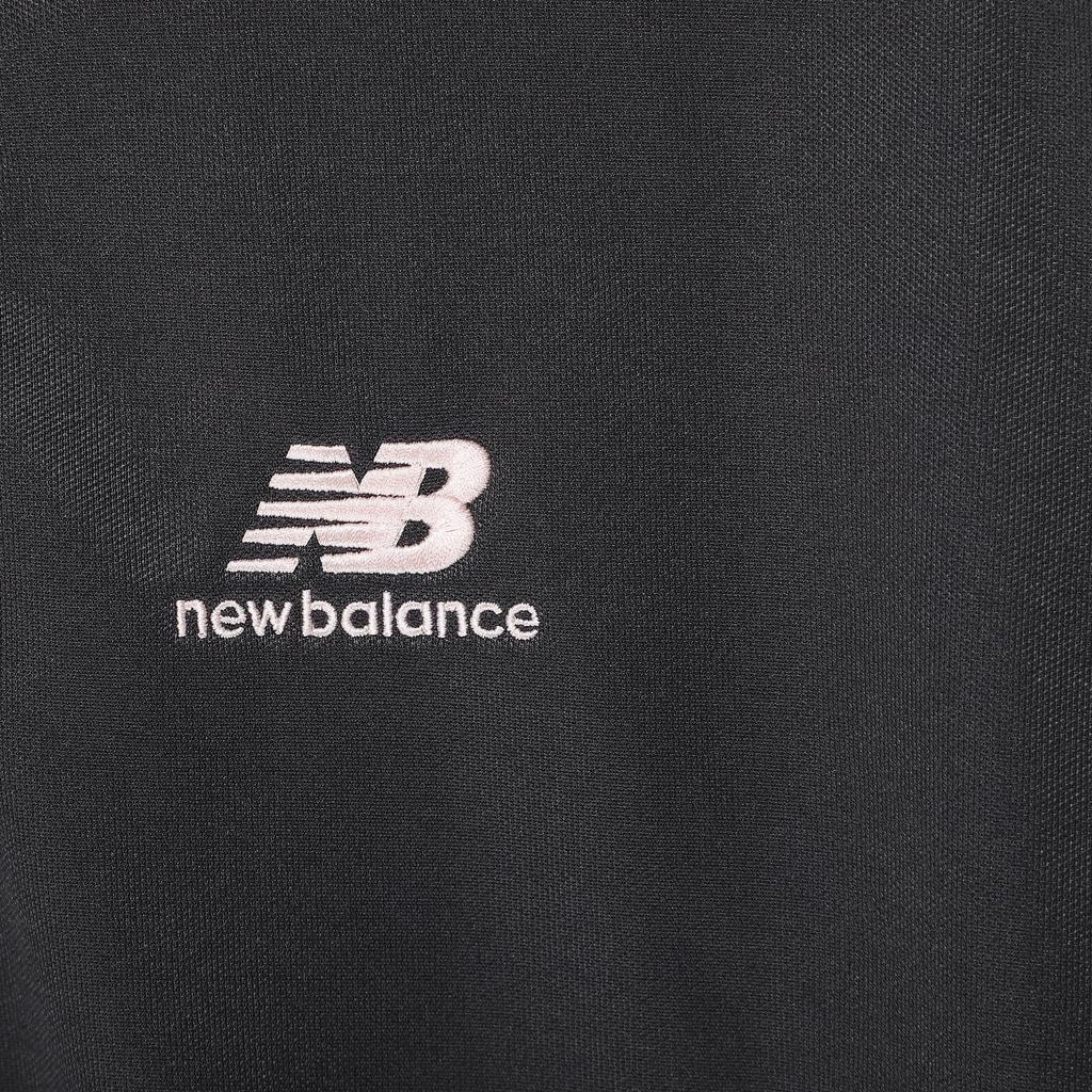 (WMNS) New Balance Half Zip Sweatshirt Asia Sizing 'Black Beige' Women's AWT23561-PHM