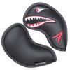 Golf Head Cover Wood Cover Driver 440cc 460cc Cover Utility UT Cover Putter Cover For Mallet Pin Type Iron Cover Waterproof Shark Pattern Conversion