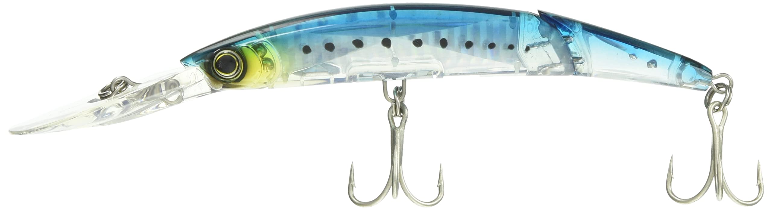 

Lure Crystal 3D Minnow Deep Diver Jointed 130mm GHIW YO-ZURI F1155-GHIW (Sardine)