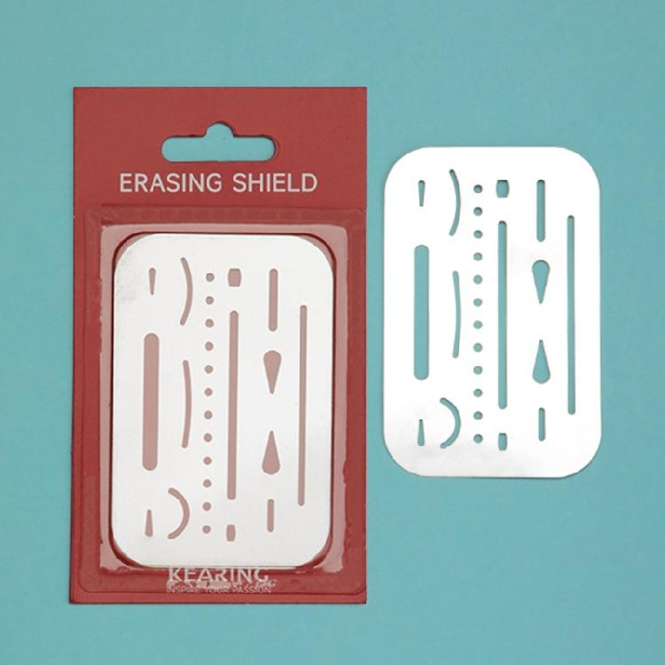 Erasing Shield Drawing Template Shield Drafting Tool Easy to Use Stainless Steel Craft Stencils for Craft