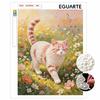 Animal 5D Pearl Painting Handmade DIY Home Office Desktop Decoration Painting ThreedimensionalCute Cat Pearl Decor