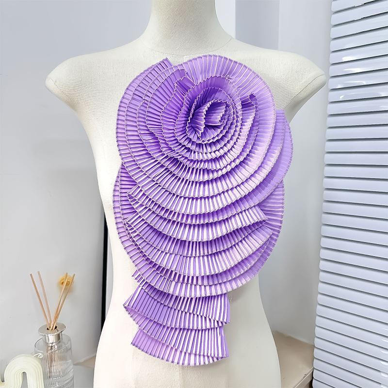 1 STK Ny stil Craft Flower DIY Klærtilbehør Skulderkrage