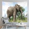 Elephant Tapestry African Animal Tapestry Nature Wildlife Tapestry Creativity Tapestries Home Living Room Bedroom Dorm Decor