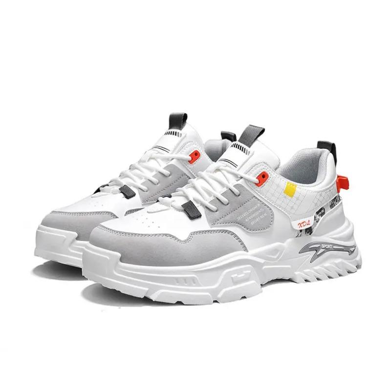 Herren Trendy Klobige Sneaker Lässige Atmungsaktive Rutschfeste Plateau-Schuhe