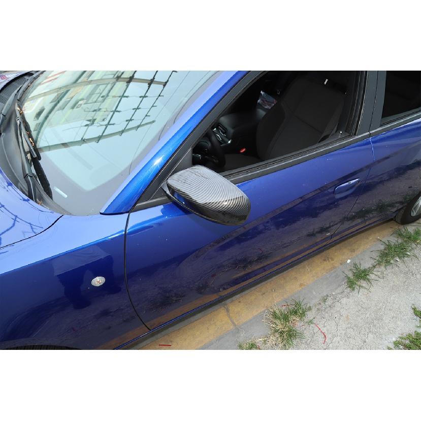 Car Rear View Rearview Mirror Shell Decoration Cover for Dodge Charger 2010-2022  Side Door Mirror Cover Exterior
