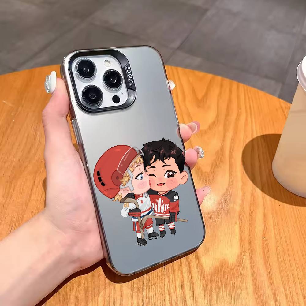 COOL H-Heated R-Rivalry HR Boys Phone Case For iPhone 17,16,15,14,13,12,11 Plus,Pro Max,XS,Colorful Silver Black Cover
