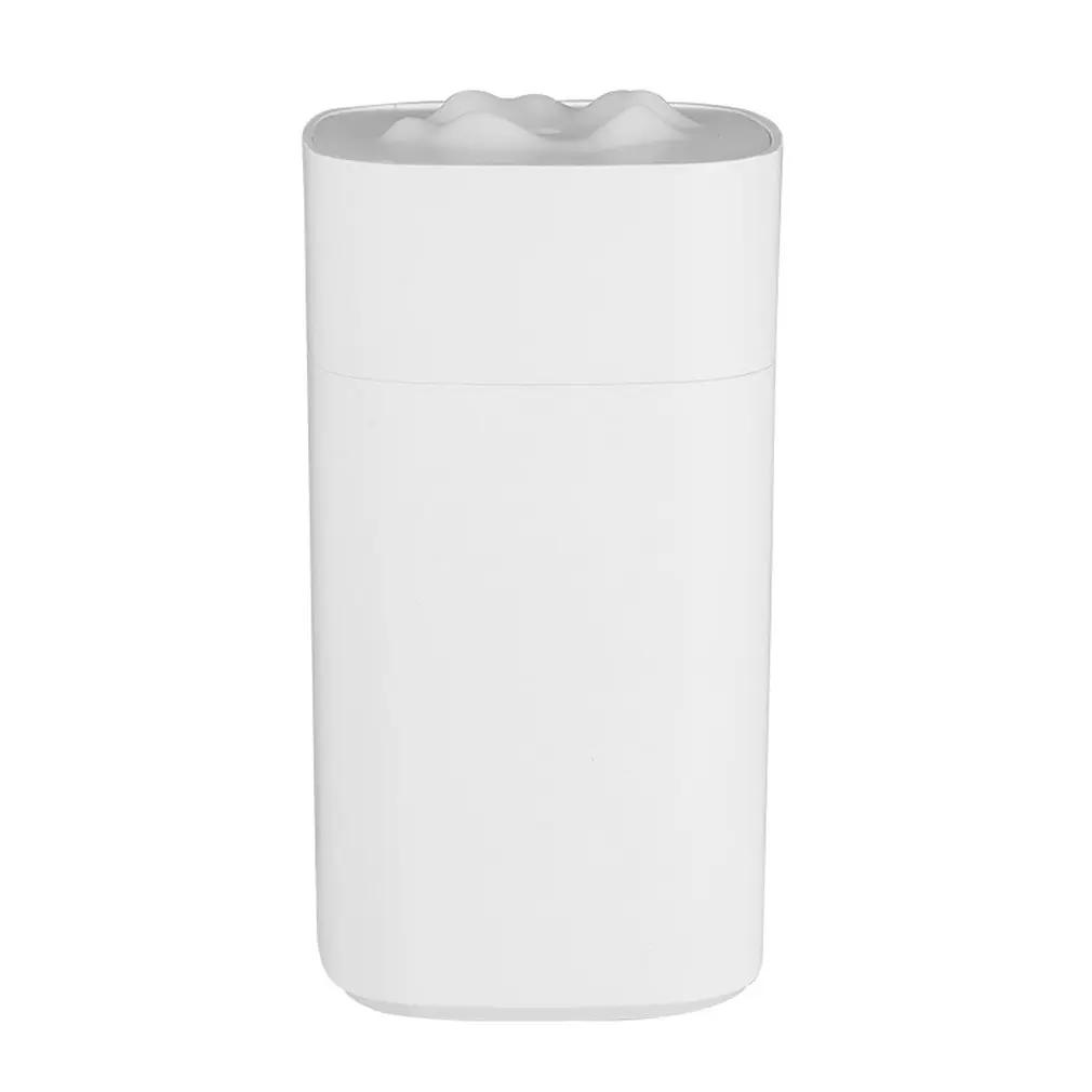 

Портативный USB-перезаряжаемый увлажнитель воздуха 350 мл Мини-распылитель, увлажнитель-туман, двойной влажный аромат, диффузор эфирных масел для автомобиля белый