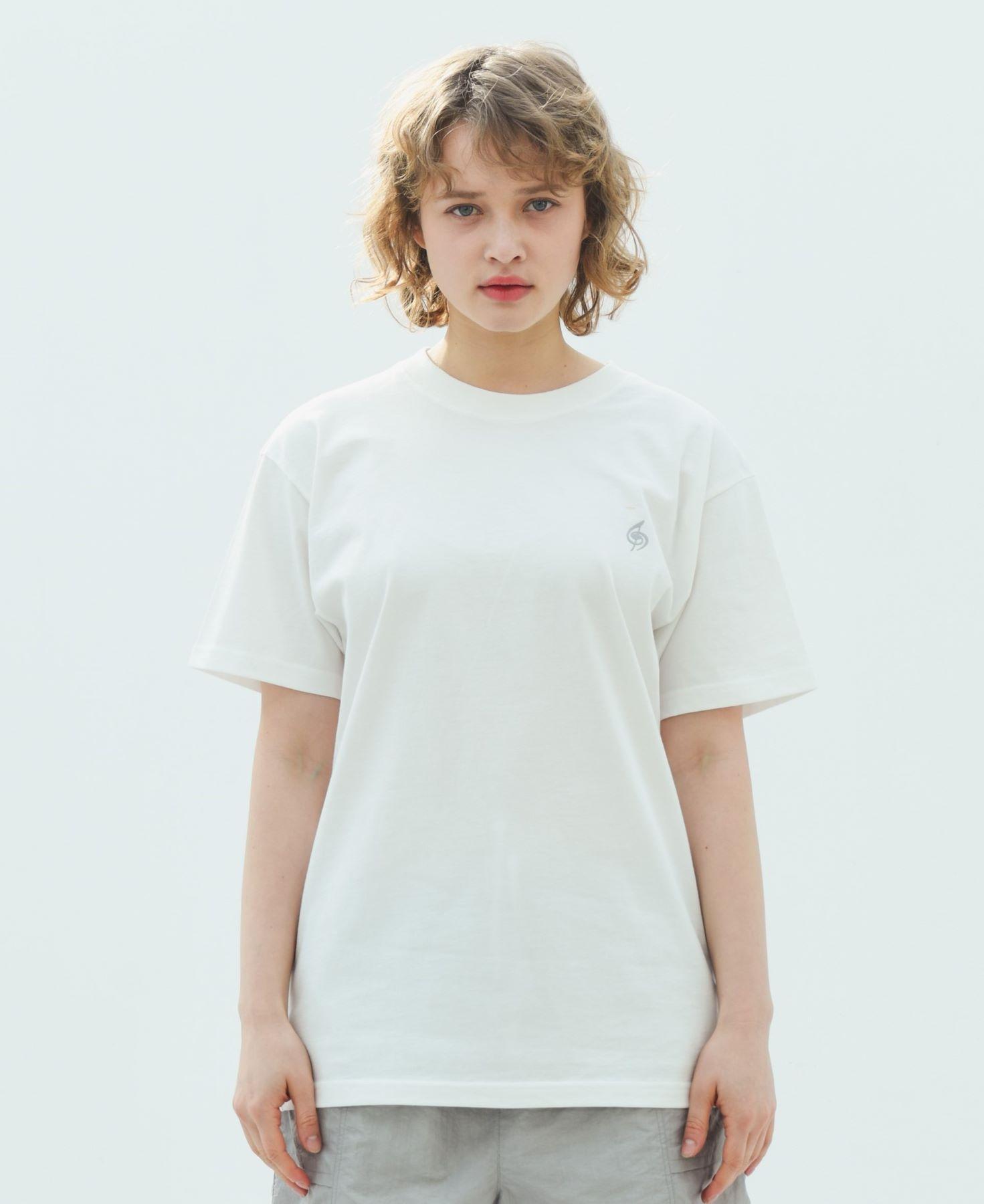 Bajubiju Logo Print T-Shirt [White] M