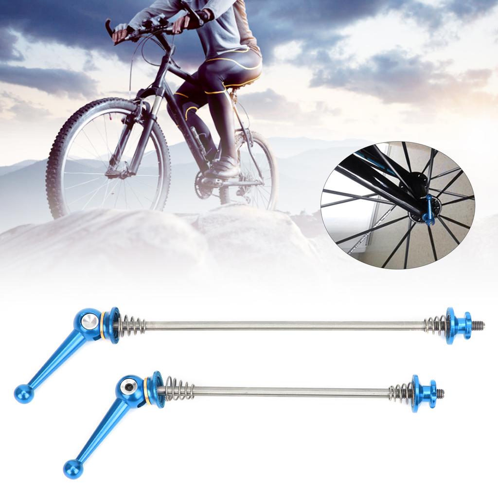 Wheel Hub Front and Rear Skewers Mountain Bike Quick Release Skewers Set